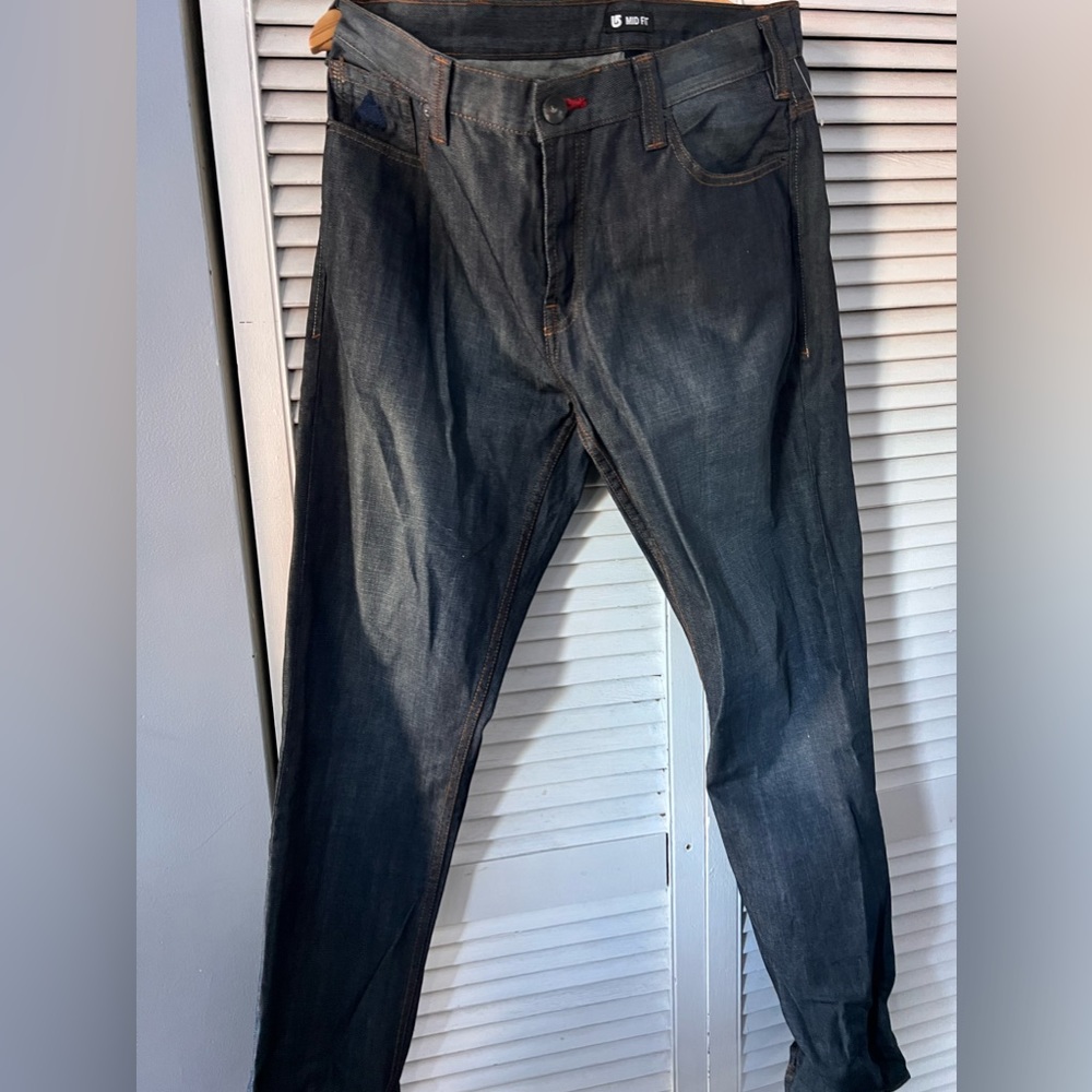 Burton raw denim jeans rare 36